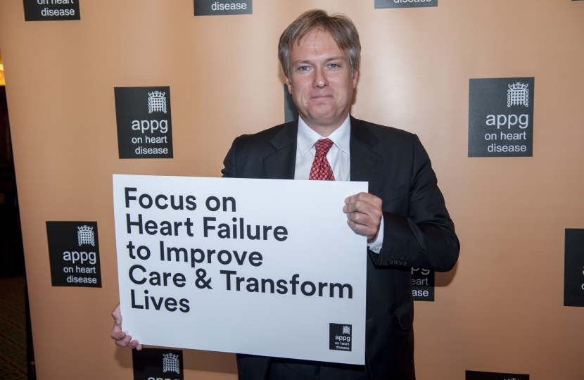 Crawley MP backs Calls for Better Care of Heart Failure Patients