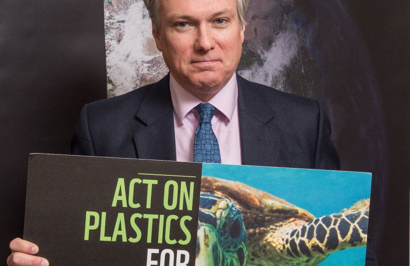 Crawley MP Pledges to Help Protect the Planet for Earth Hour 2018