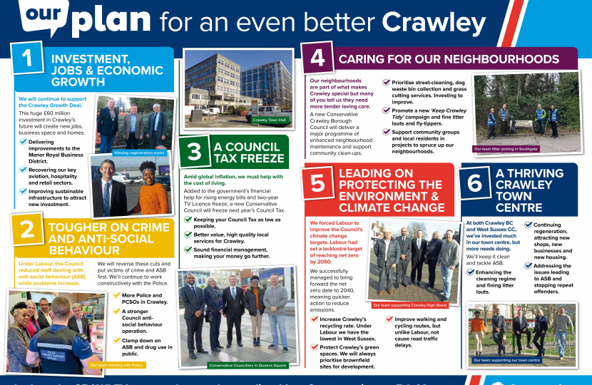 Crawley Election Address