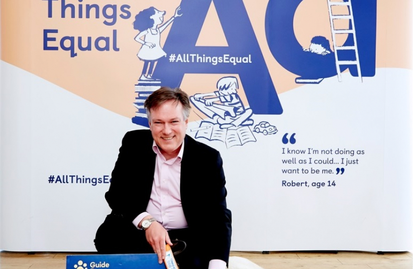 Henry Smith MP backs Guide Dogs 'All Things Equal' Campaign